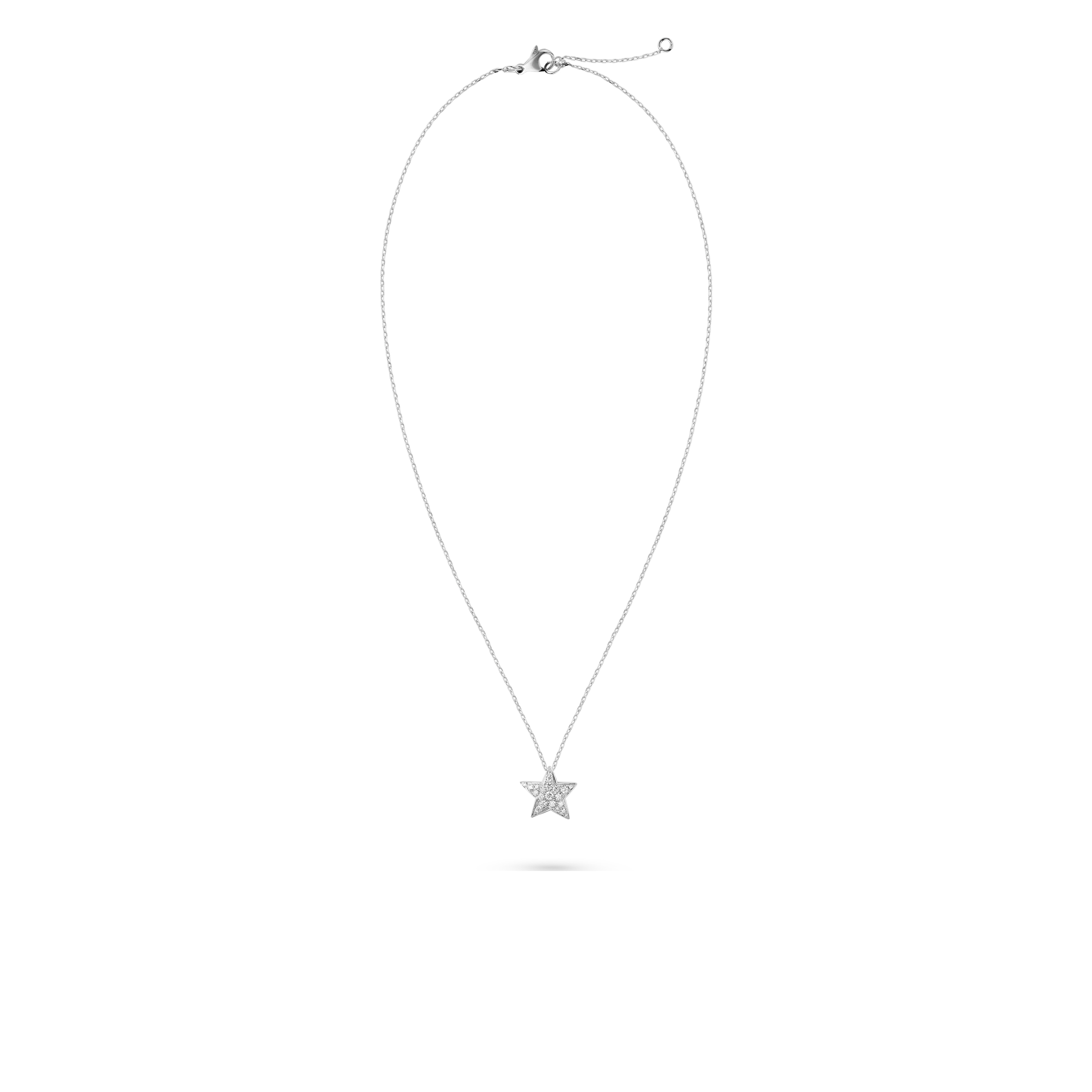 Ch*el comÈte gÉode necklace j0869